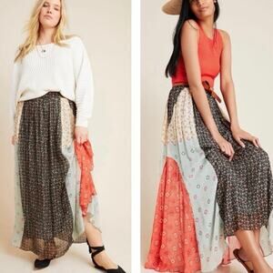 Verb Patchwork Skirt